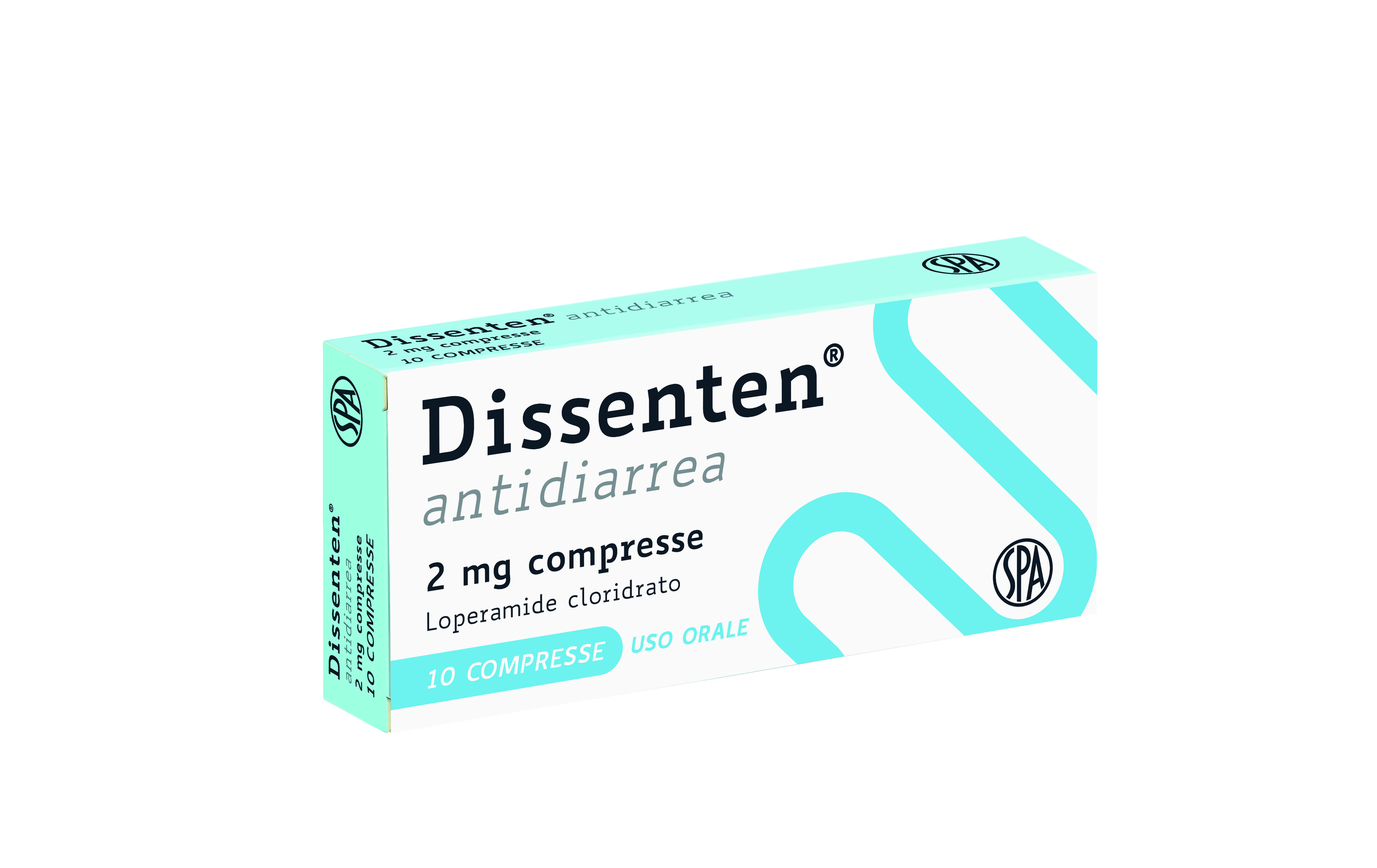 Dissenten 2 mg Antidiarrea 10 Compresse